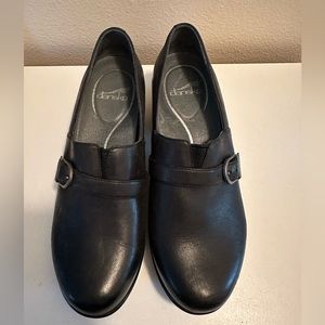 Dansko Jane Black Leather Women’s Shoes New Size 40